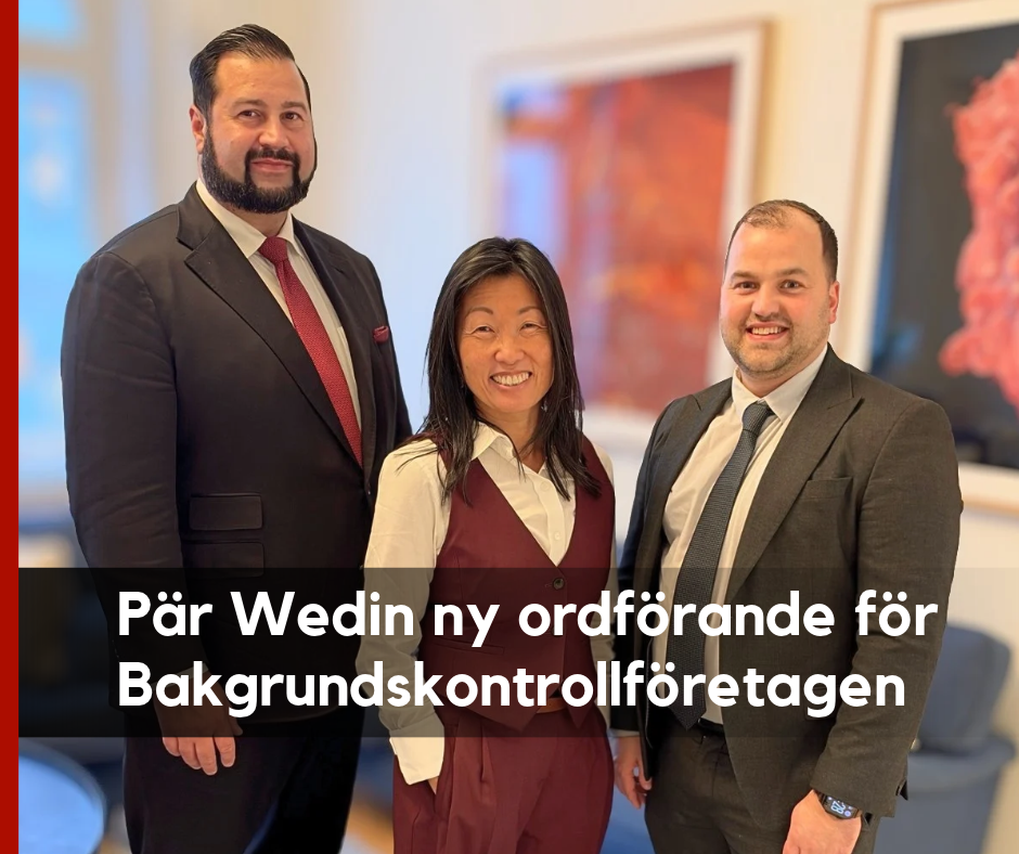 Pär Wedin ny ordförande
